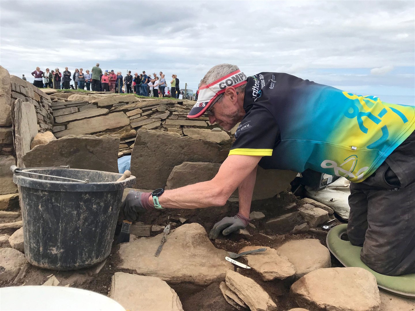 Research by UHI at Ness of Brodgar excavation has encouraged more community engagement with heritage and archaeology. Photo: Jo Bourne