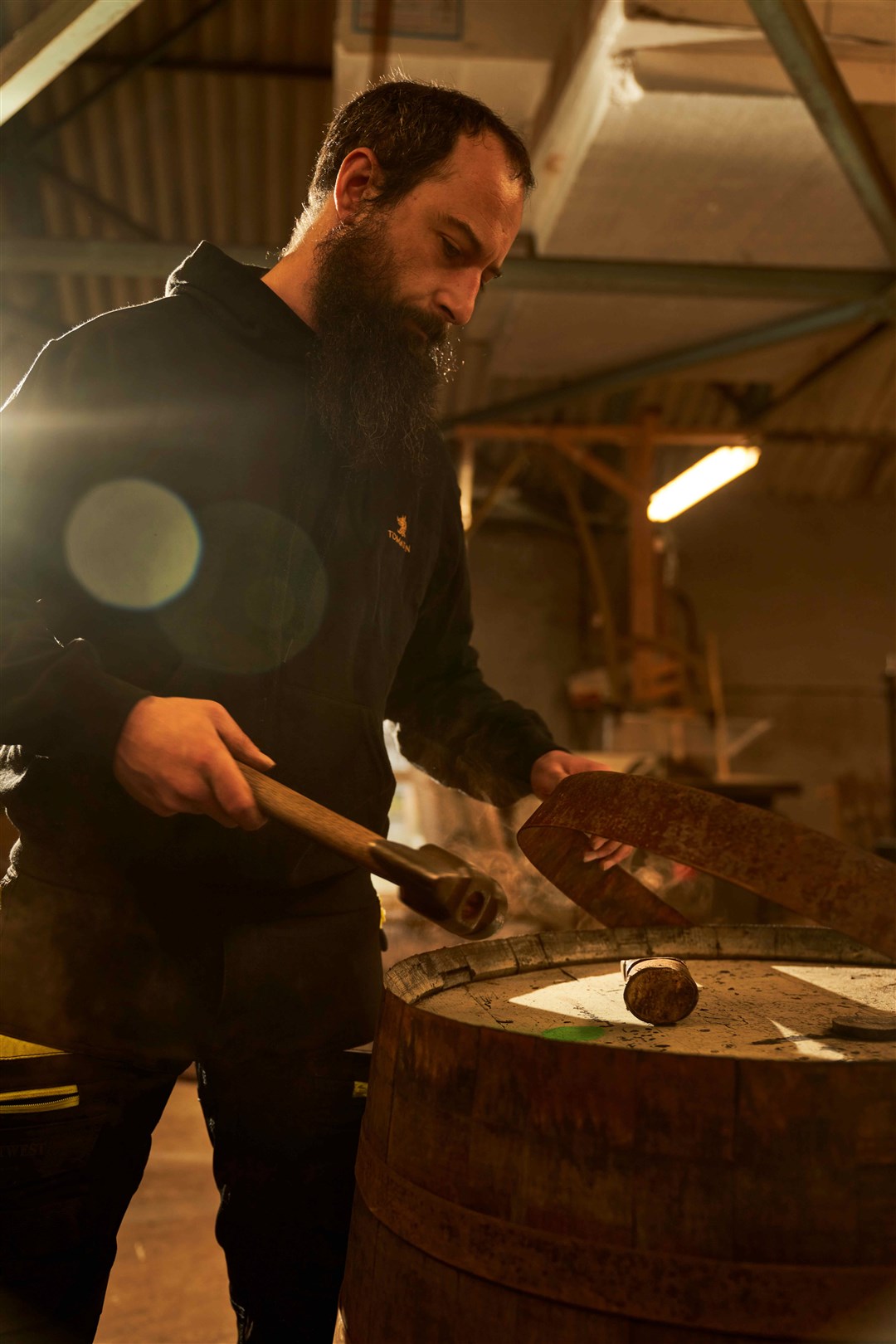 BARREL BRILLIANCE: Allan Bartlett, cooper at Tomatin Distillery