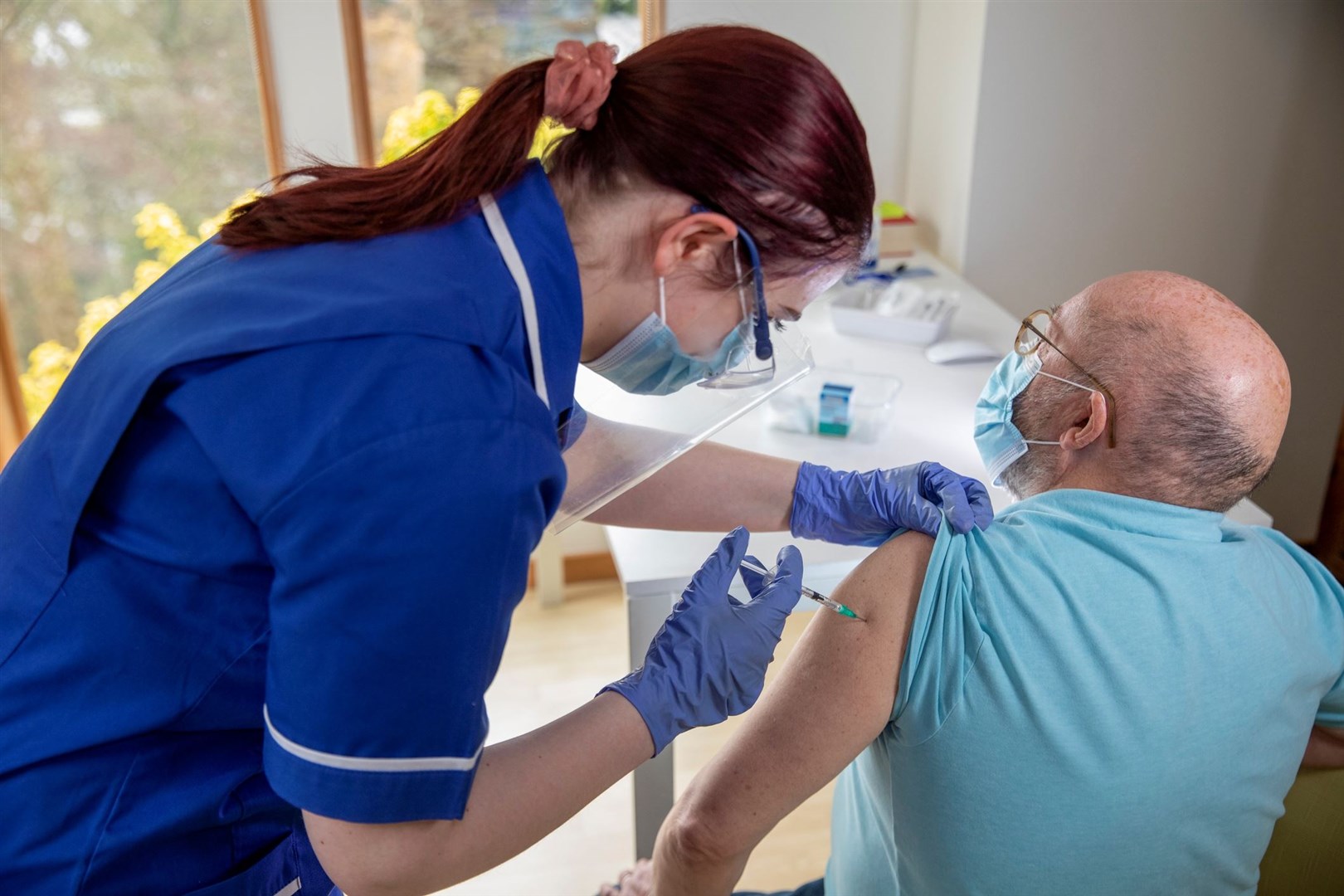 People who are eligible are being urged to make sure they get their Covid-19 vaccination this spring (stock image).