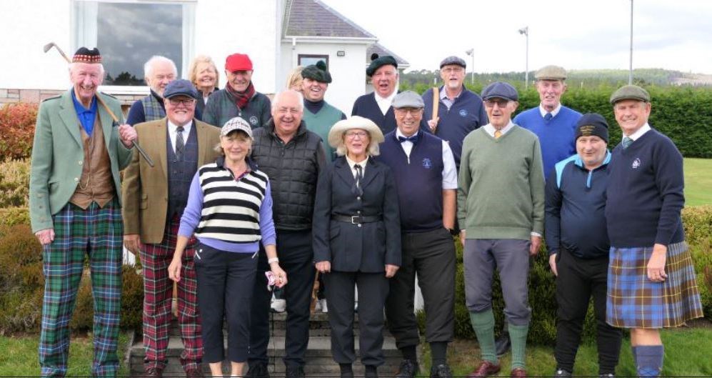 Some of those who took part in the first Bobby Cruickshank experience golf tournament last Autumn.