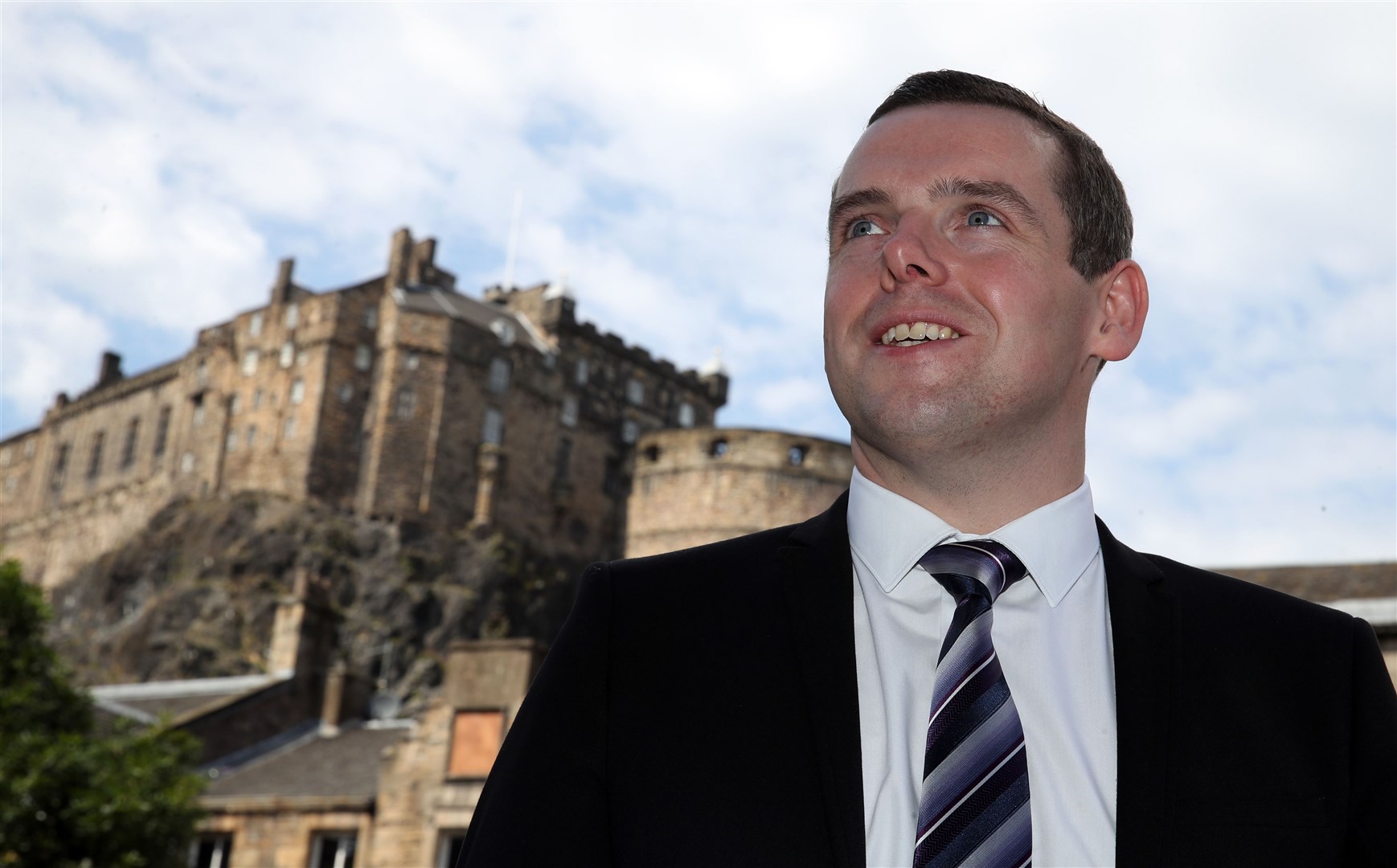 Douglas Ross spoke at the Tories’ virtual conference (PA)