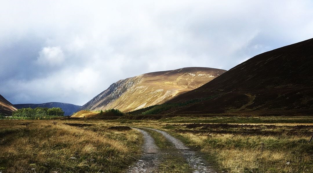 The Gaick Pass... but is estate being used for recording of one of next year's biggest movies?
