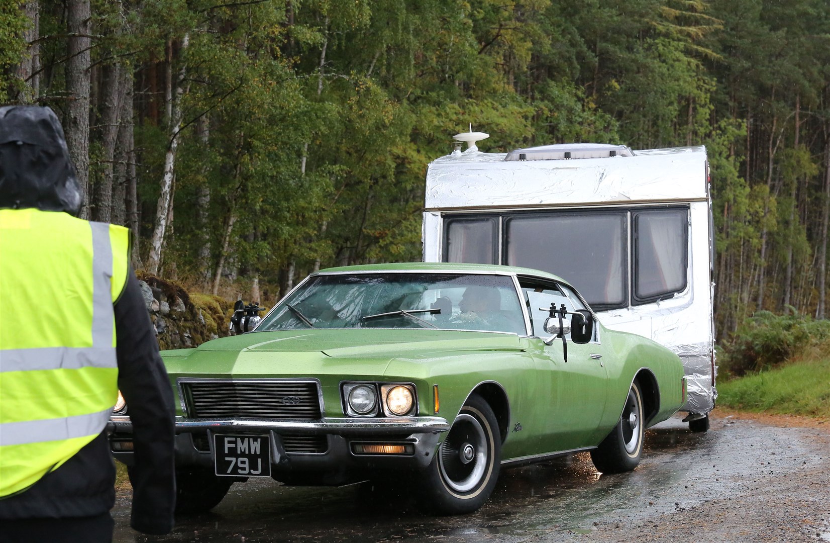 Richard Hammond arrives in a beloved American gas-guzzler
