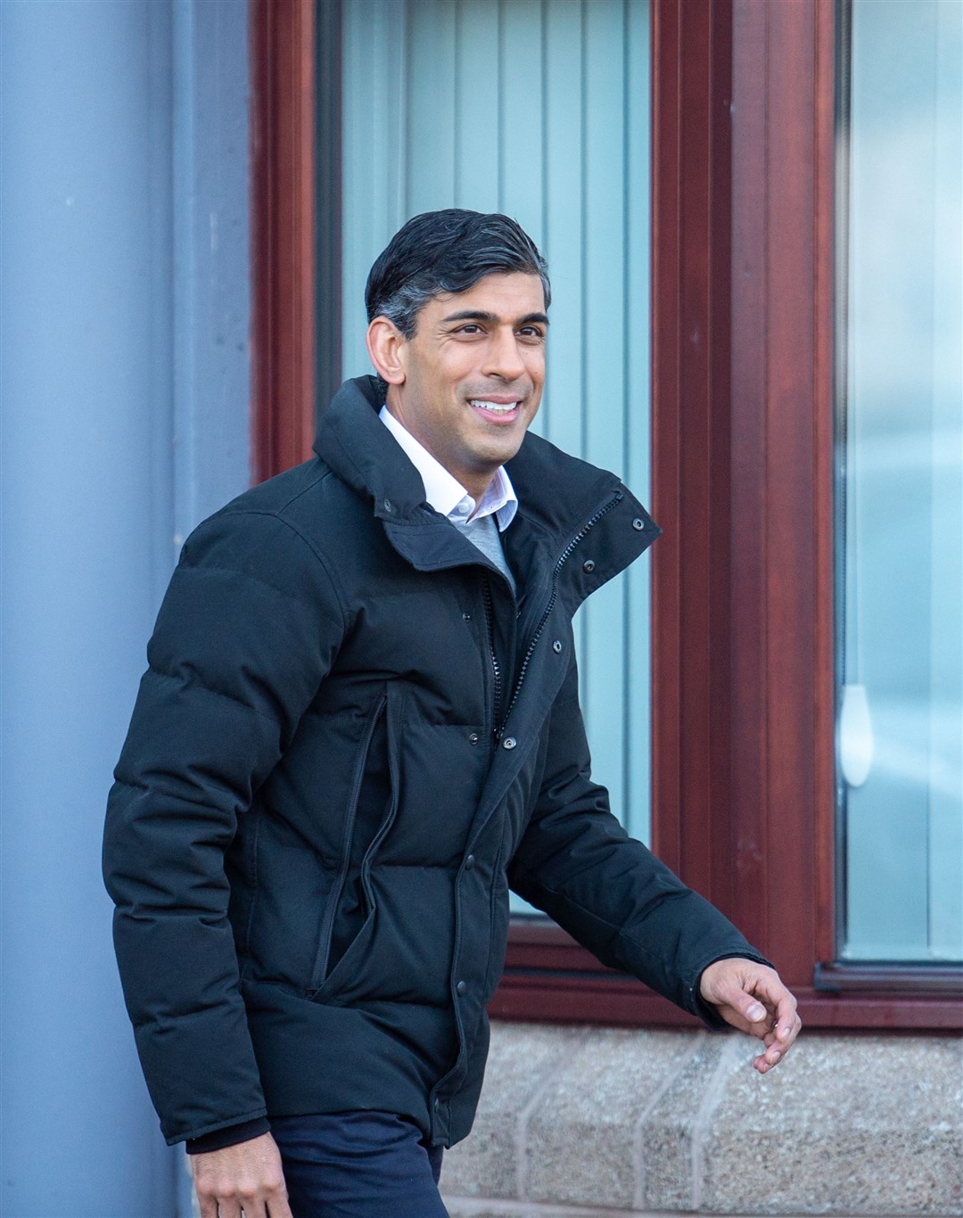 Green Freeport Press conference. PM Rishi Sunak. Picture: Callum Mackay...