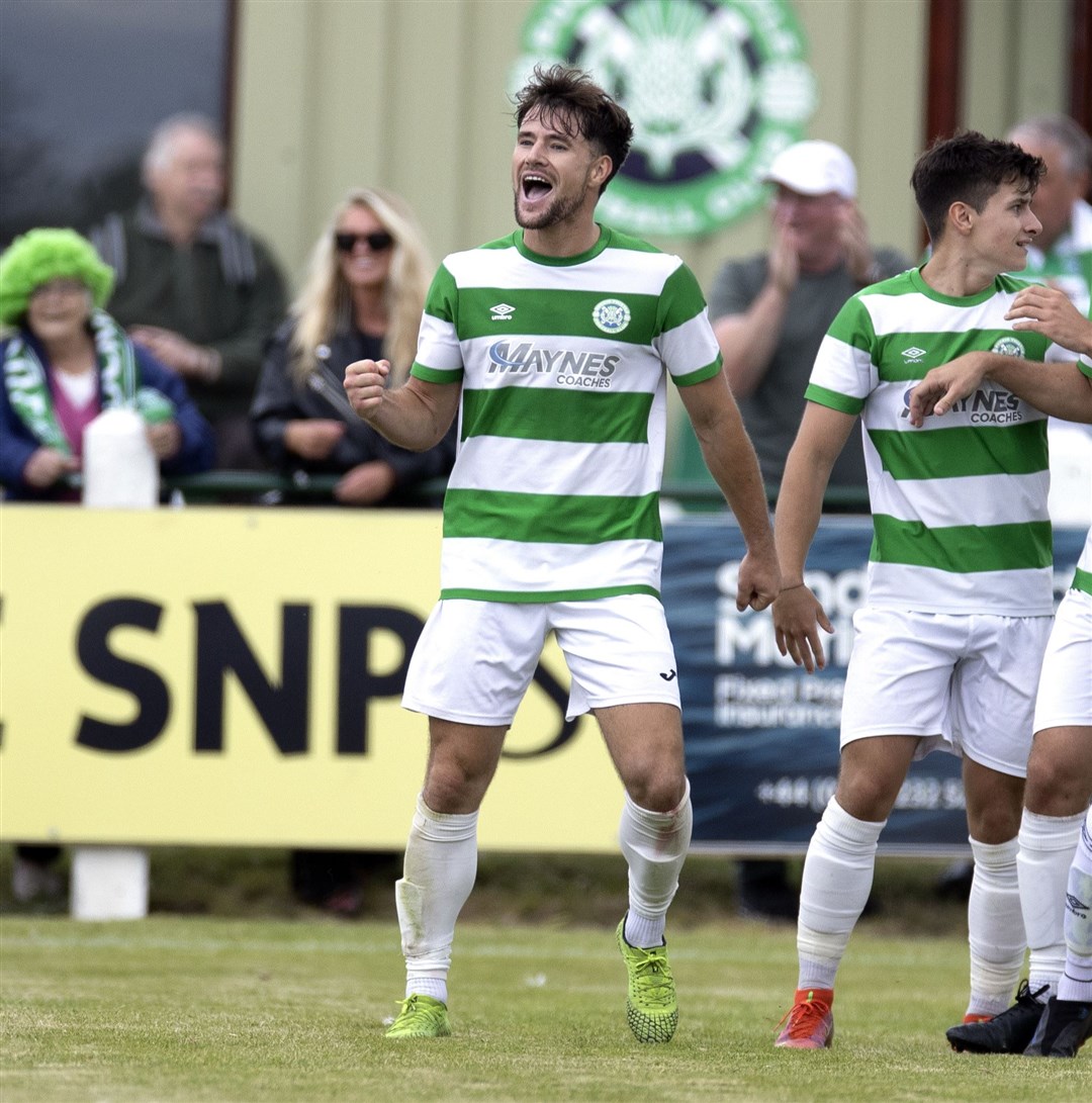 Sam Urquhart was Buckie Thistle's late hero.