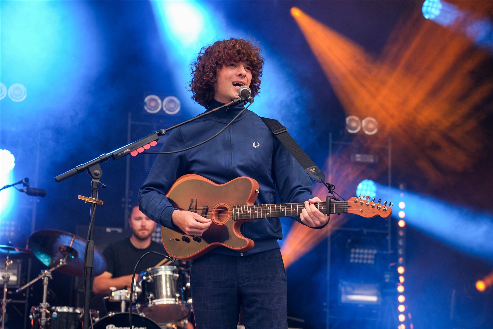 Dylan John Thomas at the Garden Stage. Picture Alexander Williamson