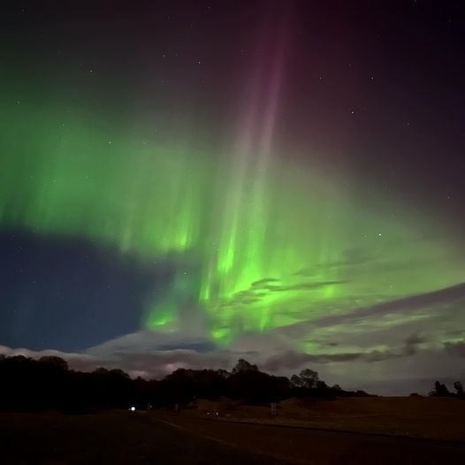 Sensational sky over Aviemore