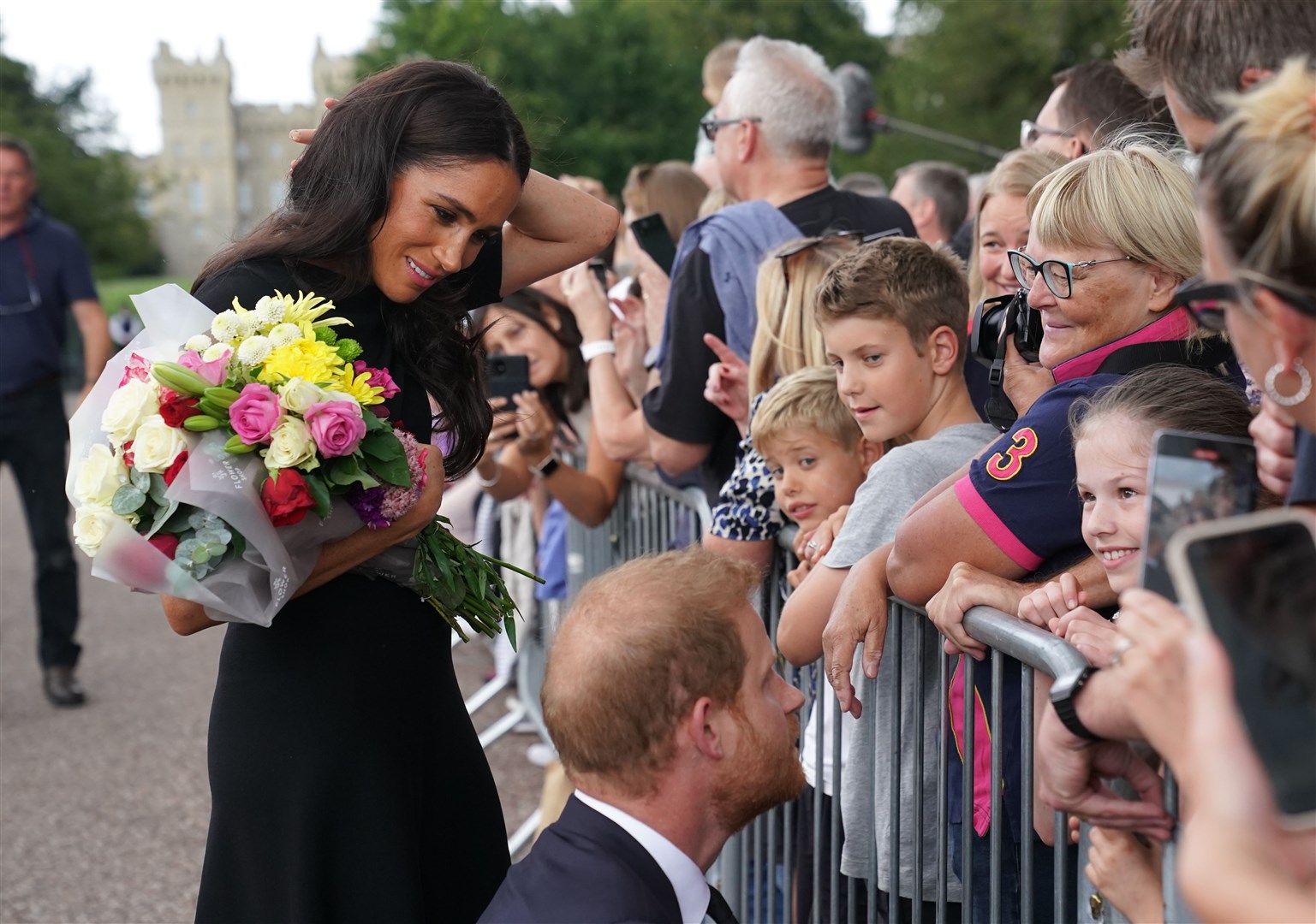 The Duke and Duchess of Sussex (Kirsty O’Connor/PA)