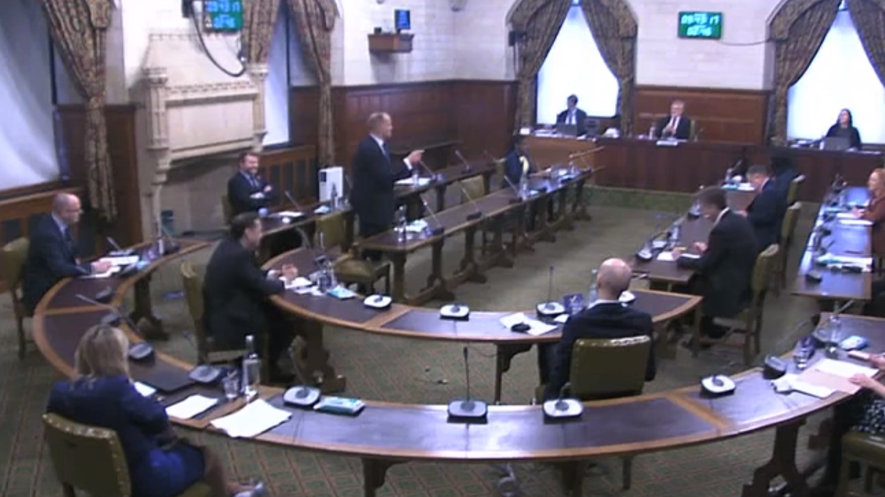 MPs in Westminster Hall debate support for the economy in the north of England (PA)