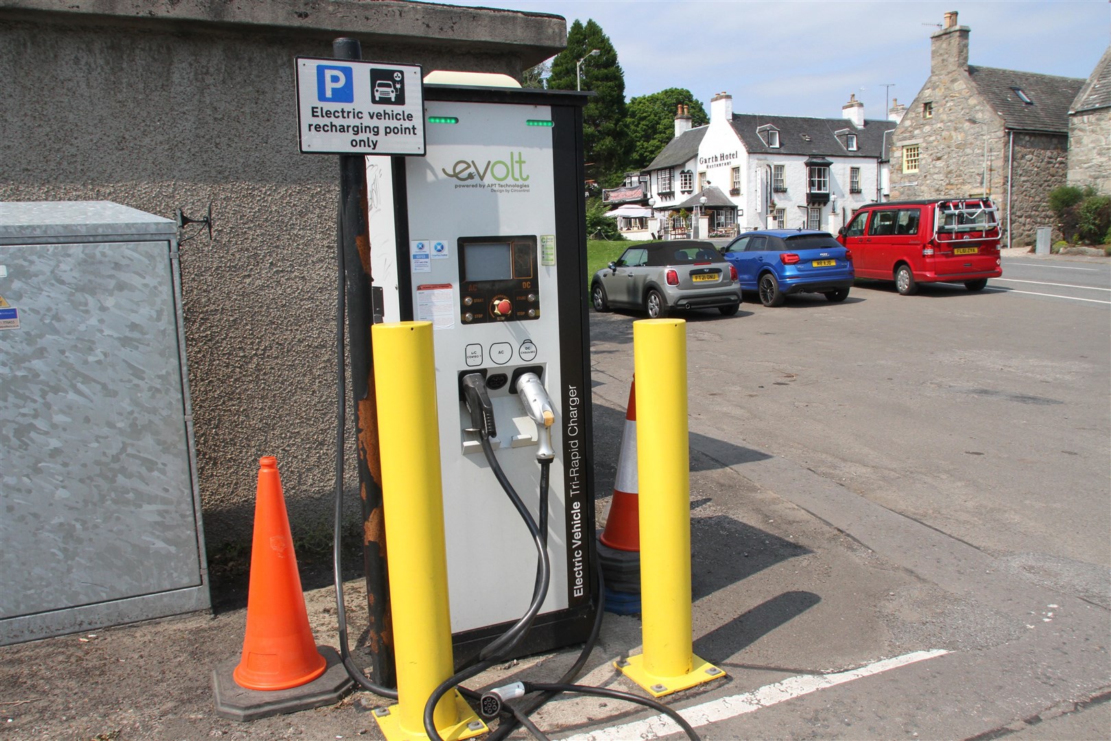 Grantown's power point: could its 'penalty' charges deter green tourists?