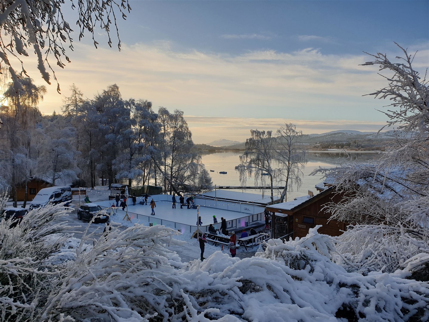 Winter wonderland, right here in Badenoch