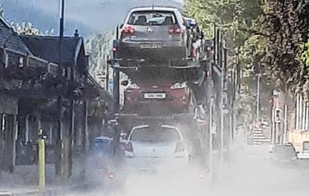 Grampian Road Roadworks, Grampian Road, Roadworks
