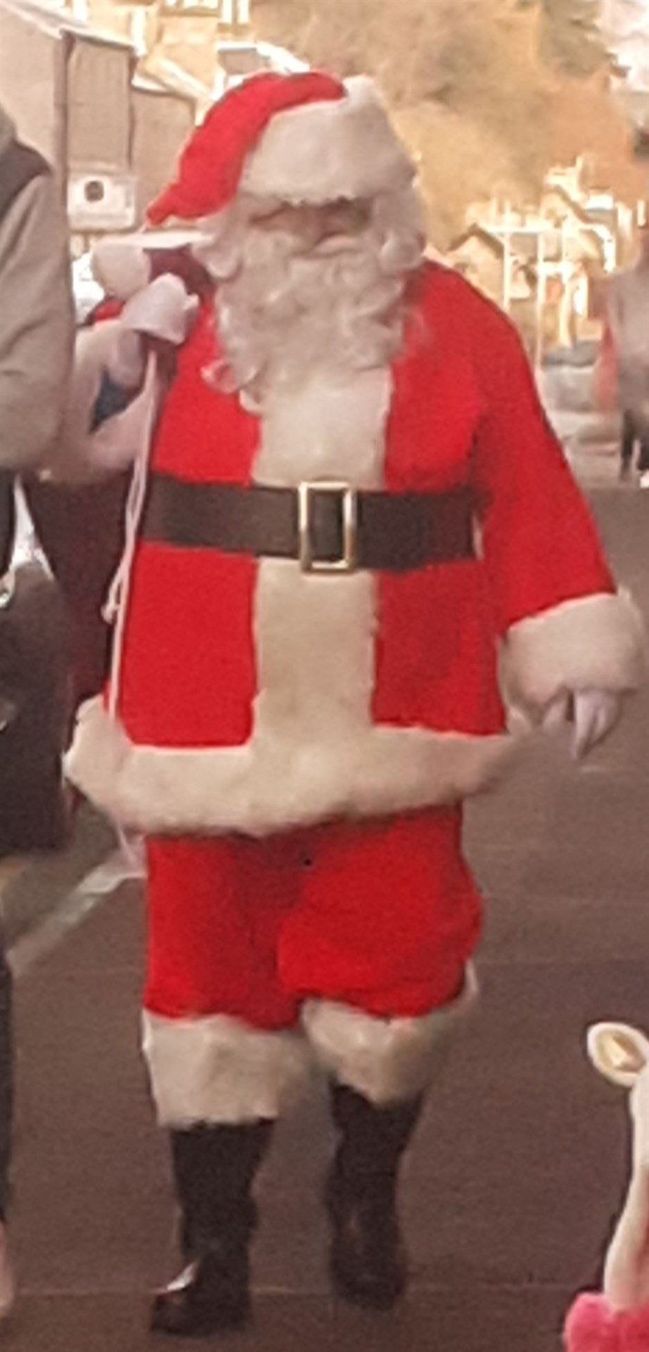 He's on his way...