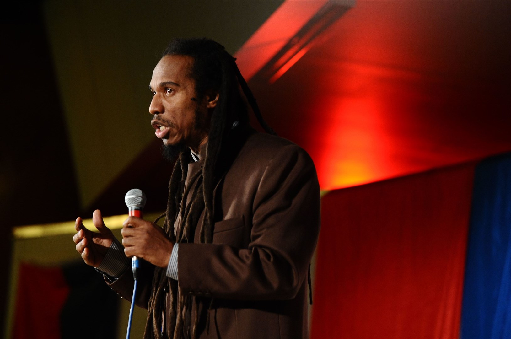 Benjamin Zephaniah used his writings to highlight the plight of refugees (PA)