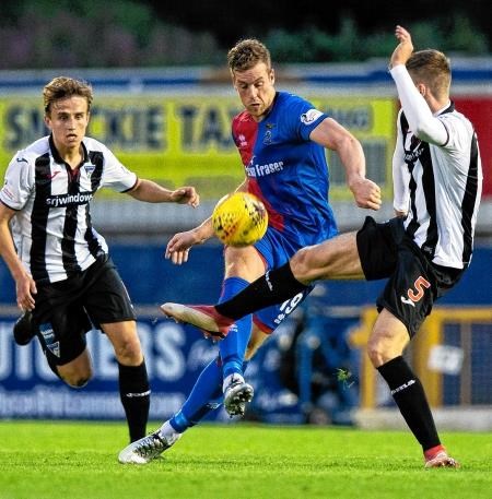 Jordan White hopes scoring against Dunfermline can help him become a first team regular.