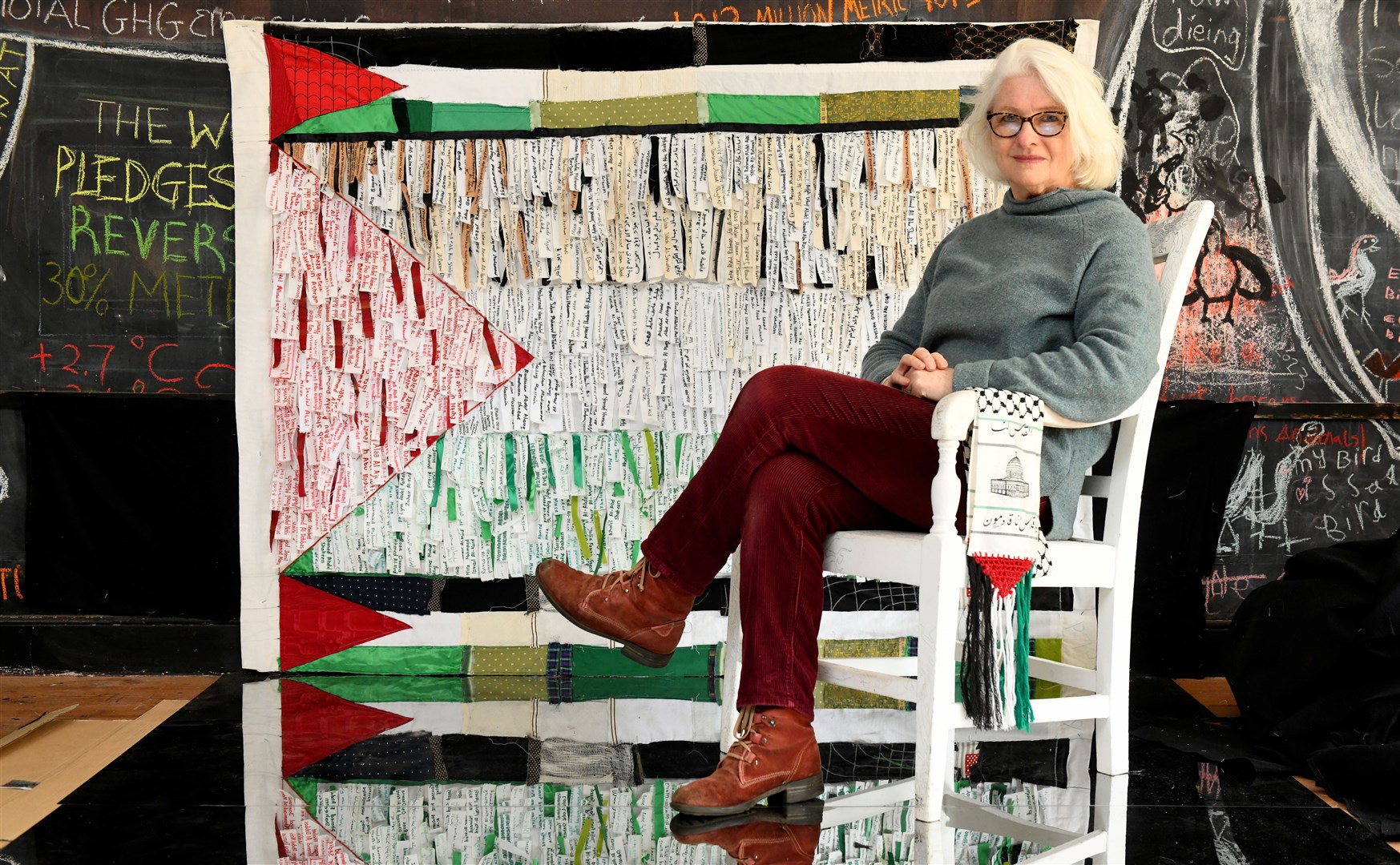 Jane Frere, artist. Picture: James Mackenzie