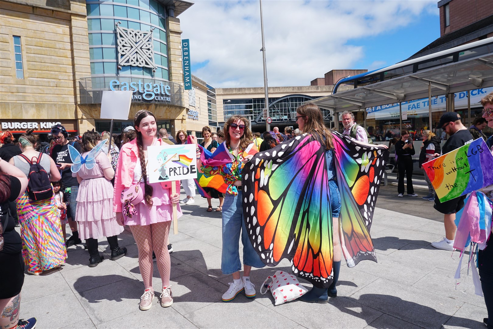 This year's Highland Pride parade will begin at Falcon Square in a change from previous years. Picture: Federica Stefani