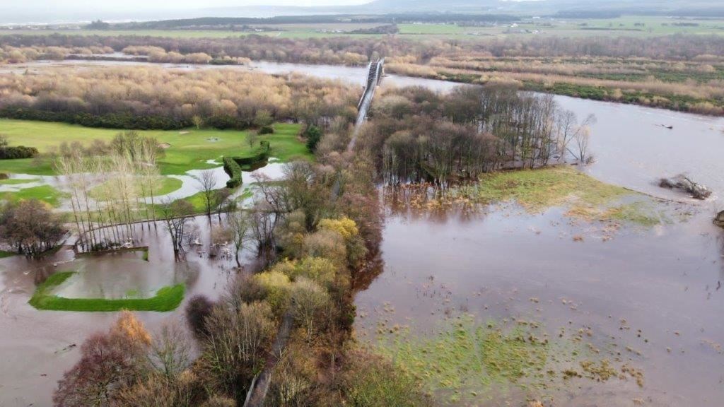 Flooding River Spey, Garmouth