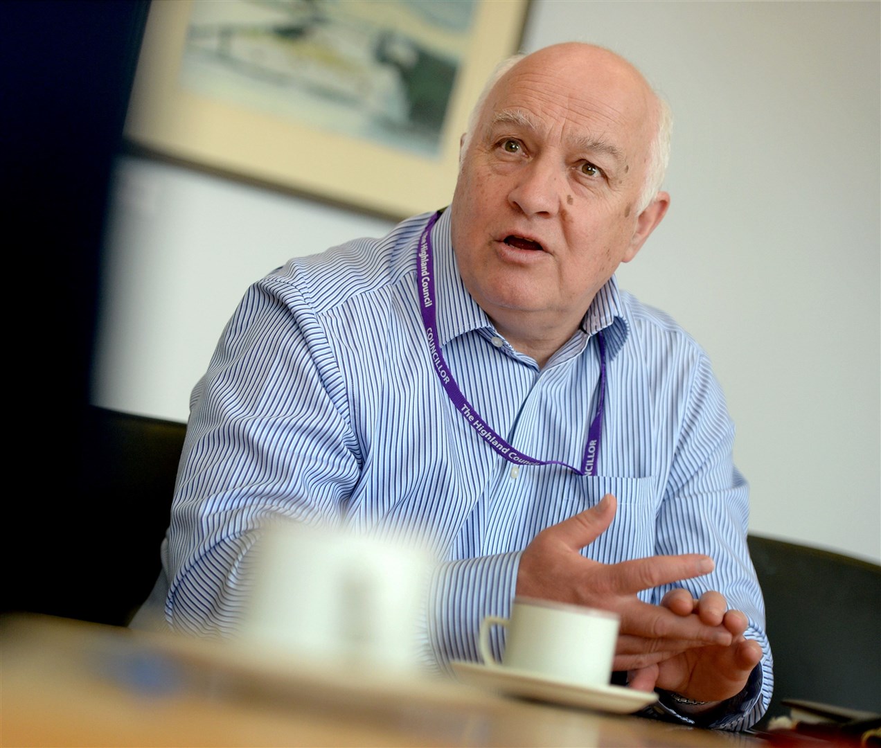 Council convenor Bill Lobban has said local people should be given priority on local Highland Housing Register.