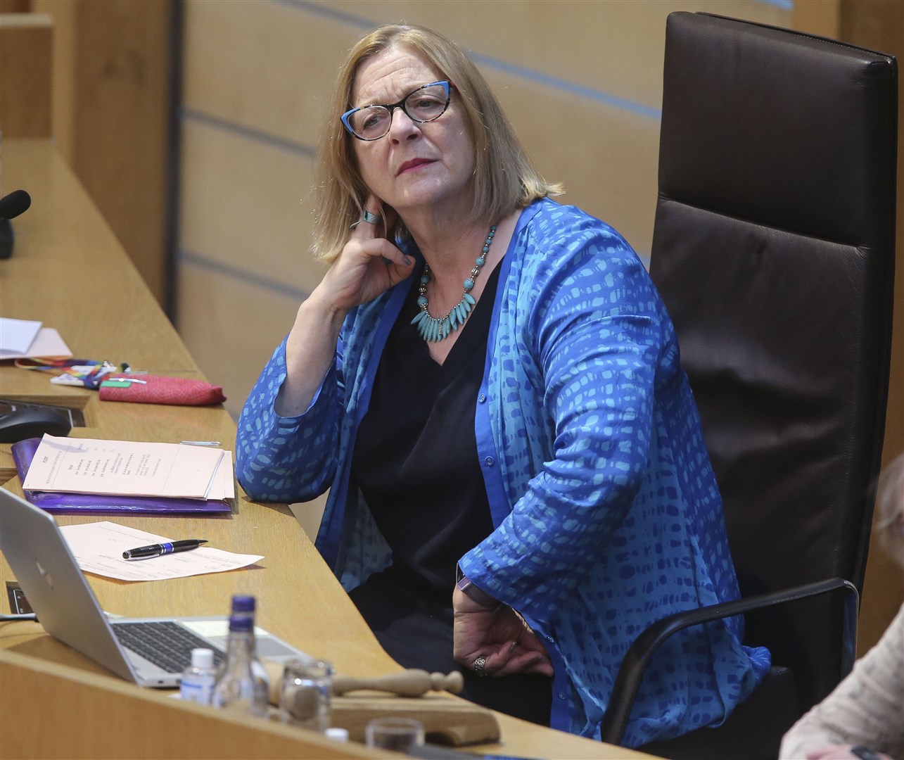 Linda Fabiani wrote to Mr Salmond’s legal team to turn down the request (Fraser Bremner/Scottish Daily Mail/PA)