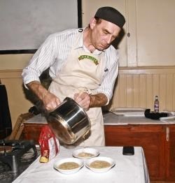 John Boa from Strathglass won last year's World Porridge Making Championships