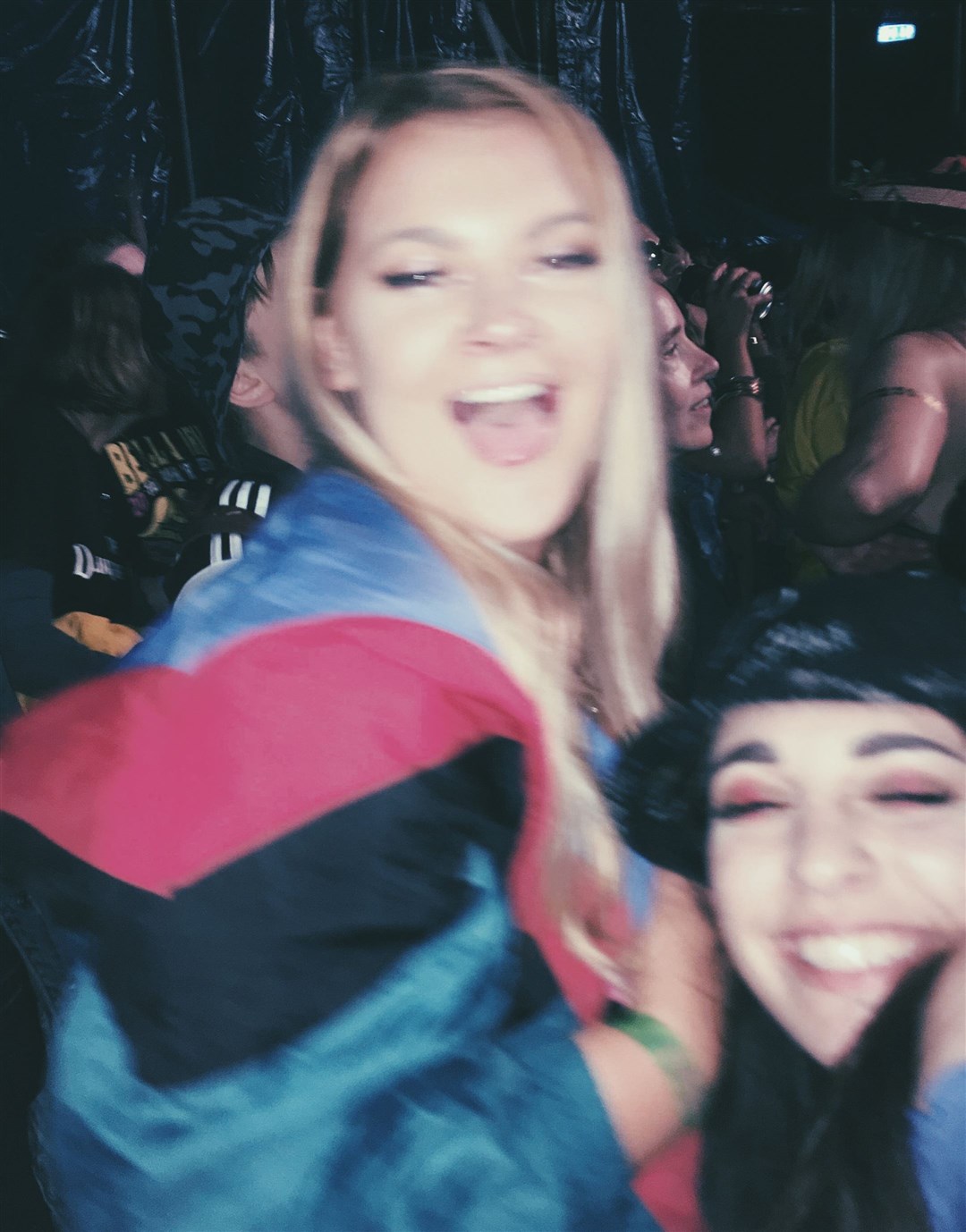 Me and my friend Charlotte. I love bringing friends to Belladrum, she travelled from south England, and loved every minute of it. It’s a festival to be shared.