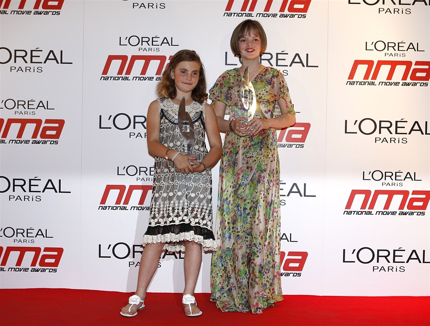 Ramona Marquez (left) and Freya Wilson of The King’s Speech (Sean Dempsey/PA)