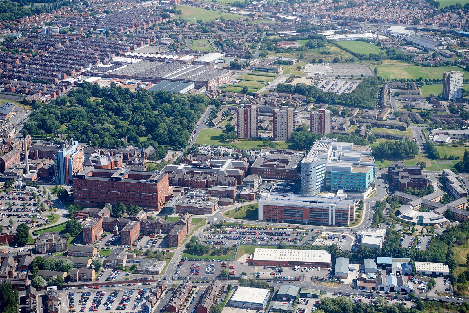 St James’s Hospital, Leeds (Alamy/PA)