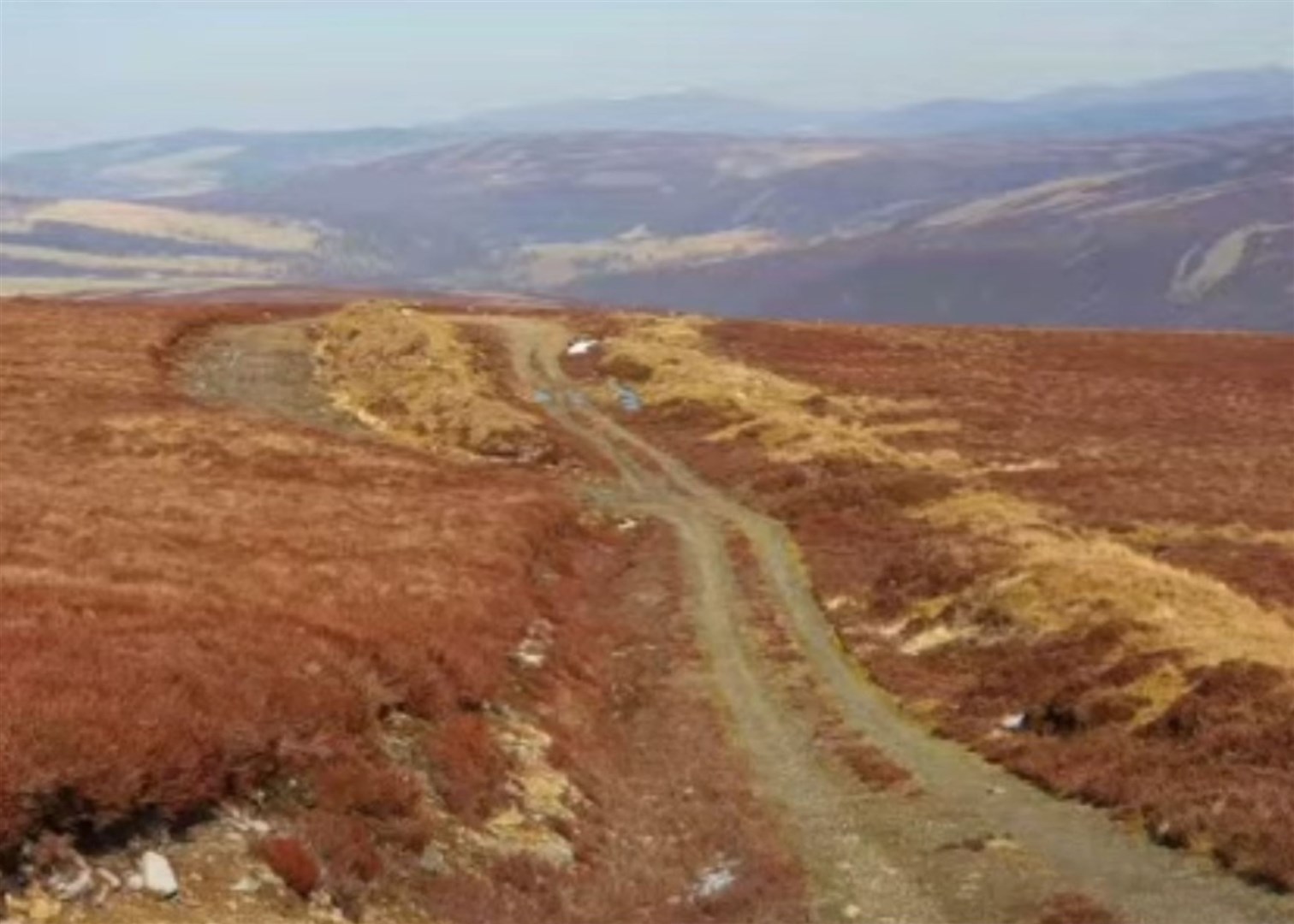 The planned site of the EE mast...Picture: CNPA