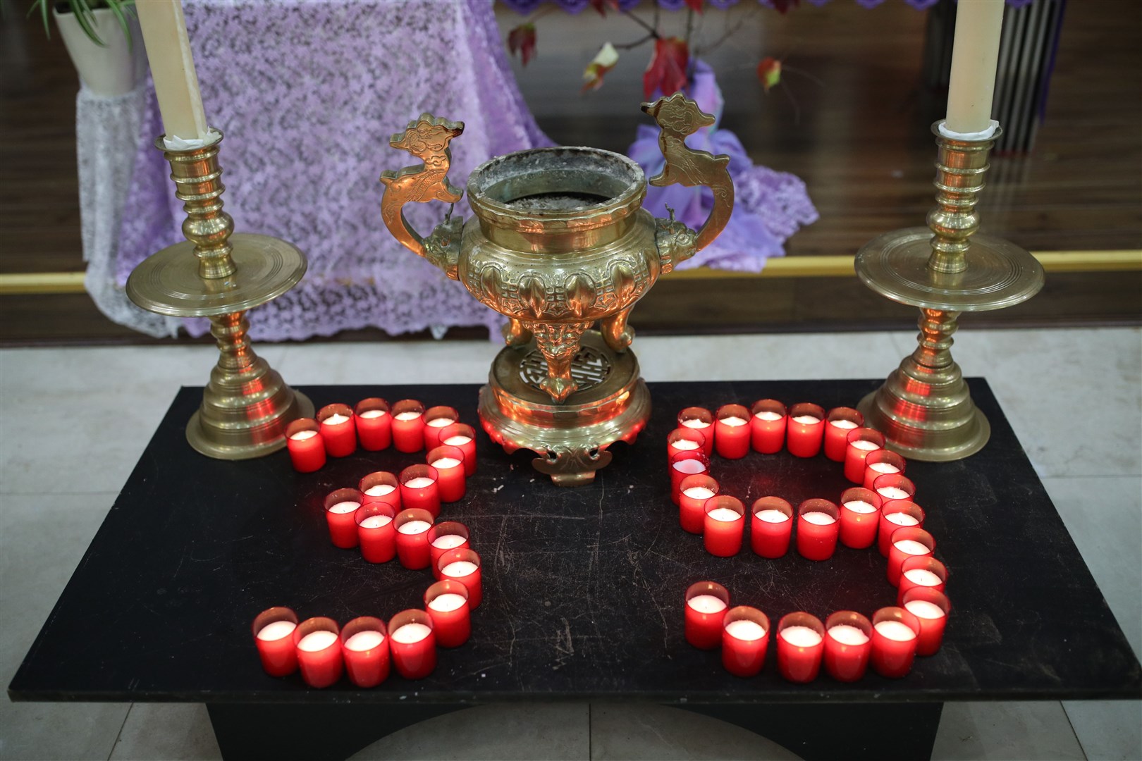 Memorial services were held for the 39 victims (Yui Mok/PA)