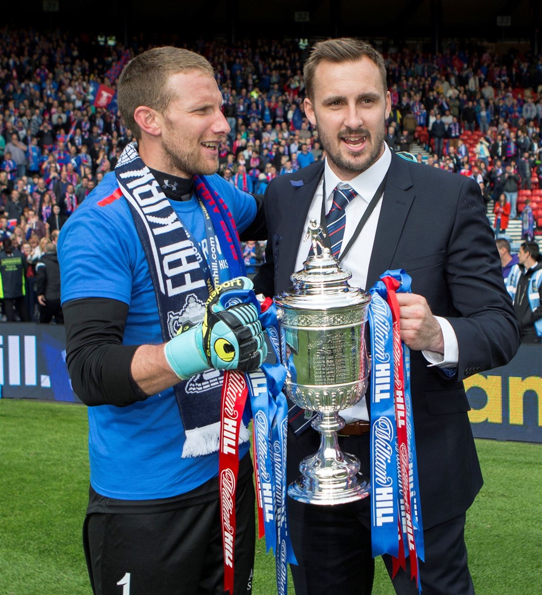 Ryan Esson played in the Scottish Cup final in 2015, which ICT won. Picture: Ken Macpherson