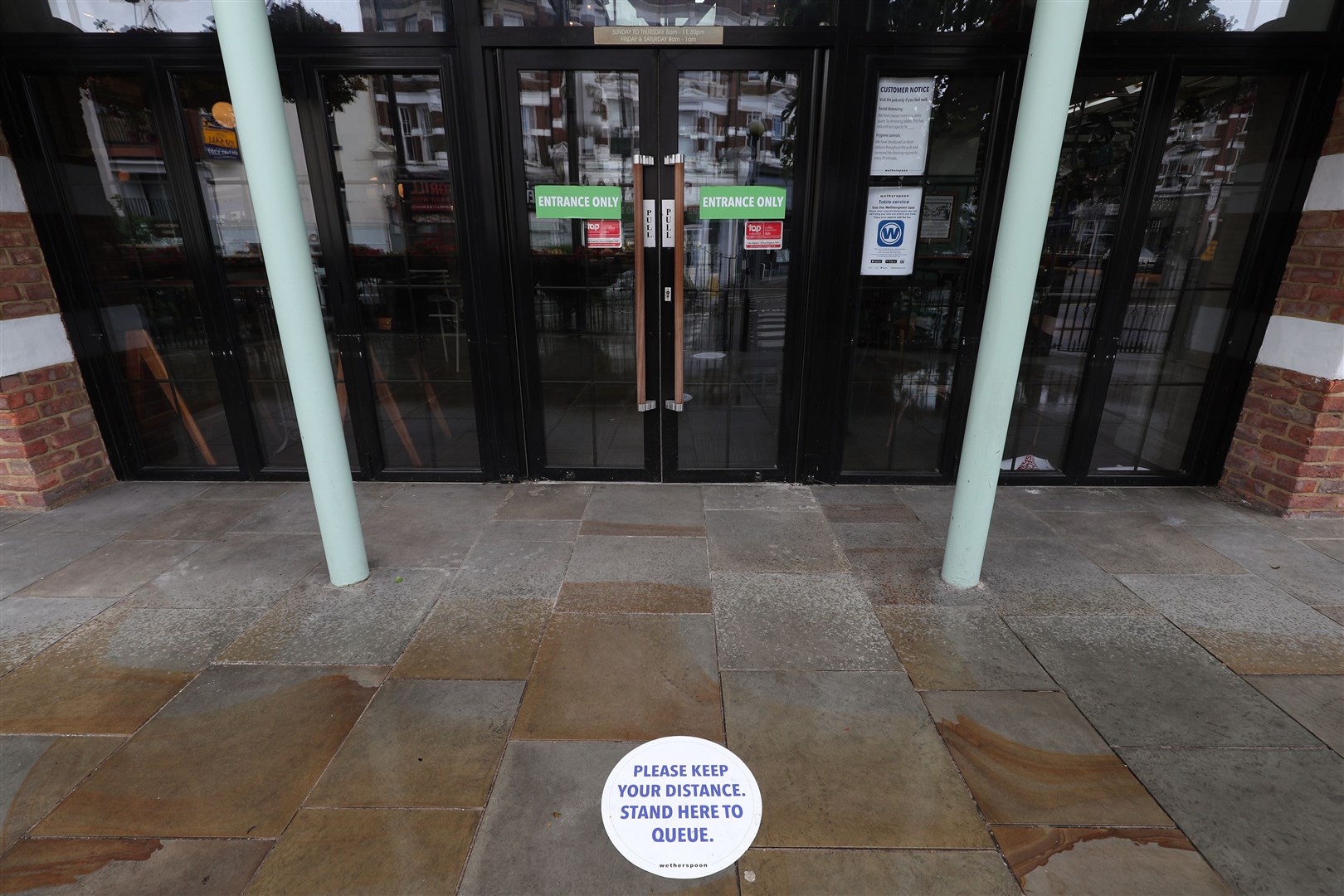 Pubs reopened in July as some coronavirus lockdown restrictions were lifted in England (Yui Mok/PA)