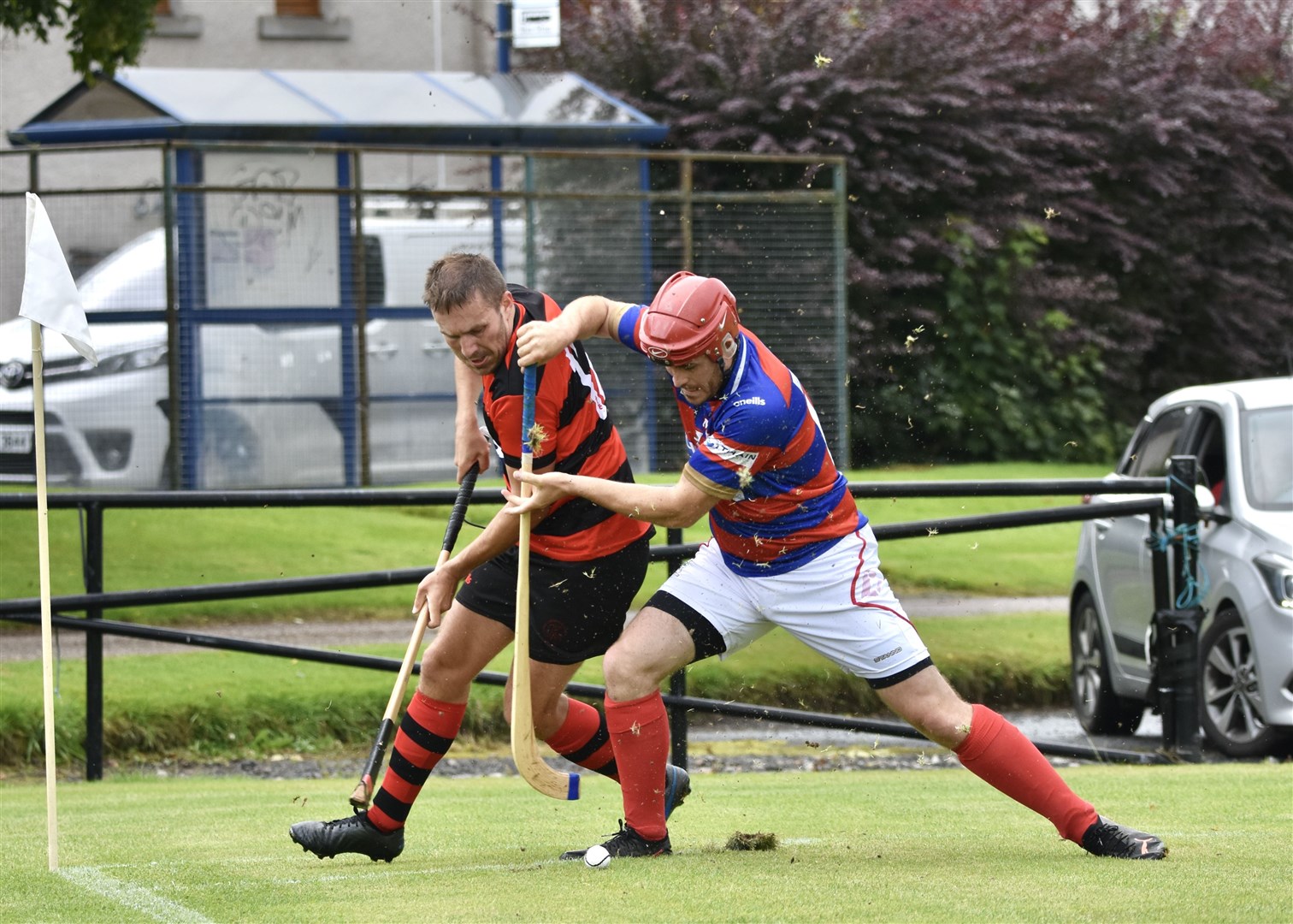 Kingussie’s Lee Bain (right) will be featuring for Kingussie's seconds this season.