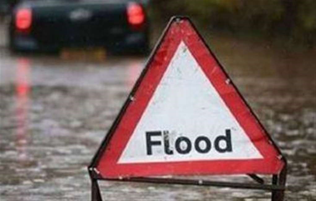 Flooding could be a problem at the weekend when heavy snow rapidly thaws and is followed by rain (stock photo).