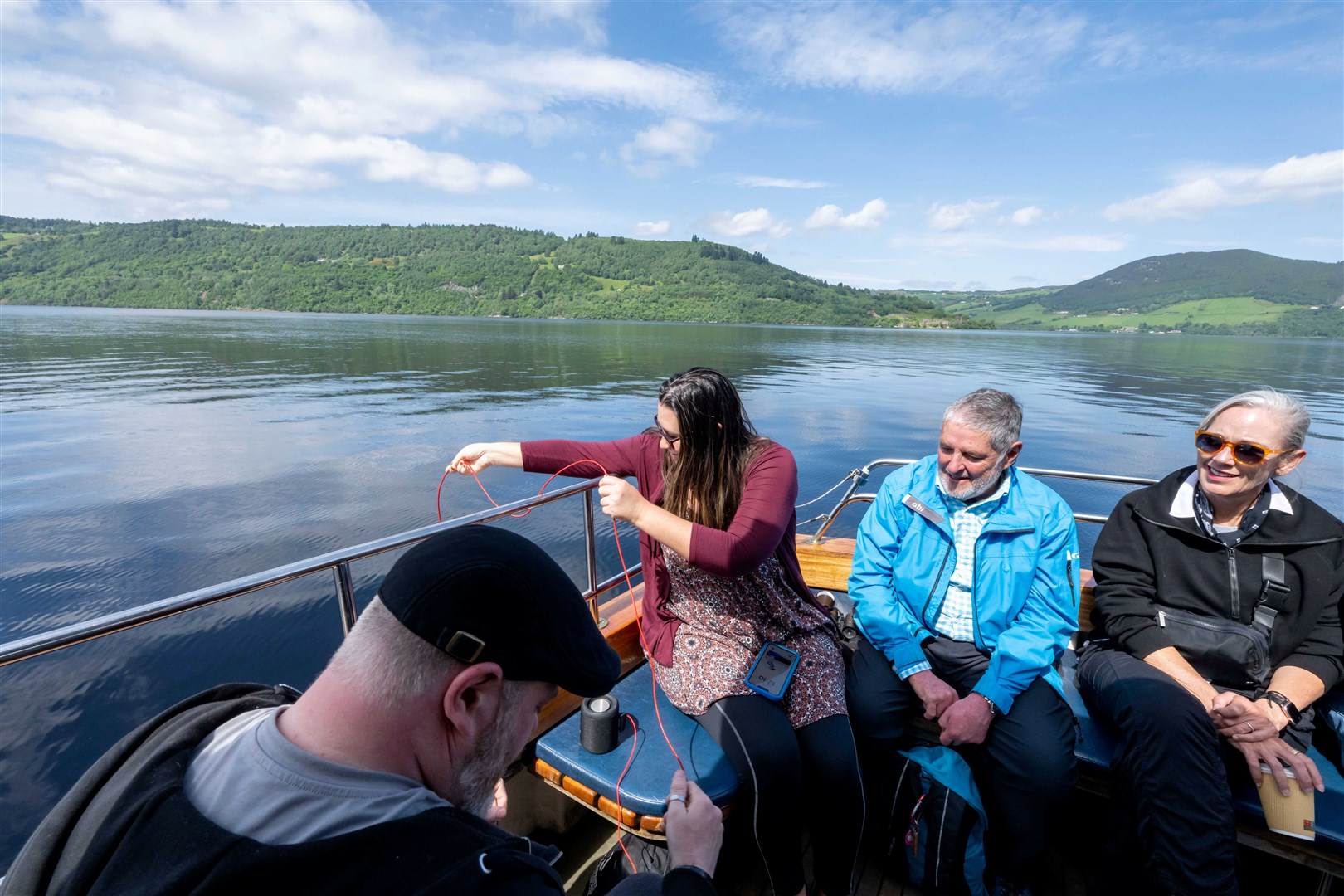 Searching for Nessie. Picture by Michal Wachucik/Abermedia