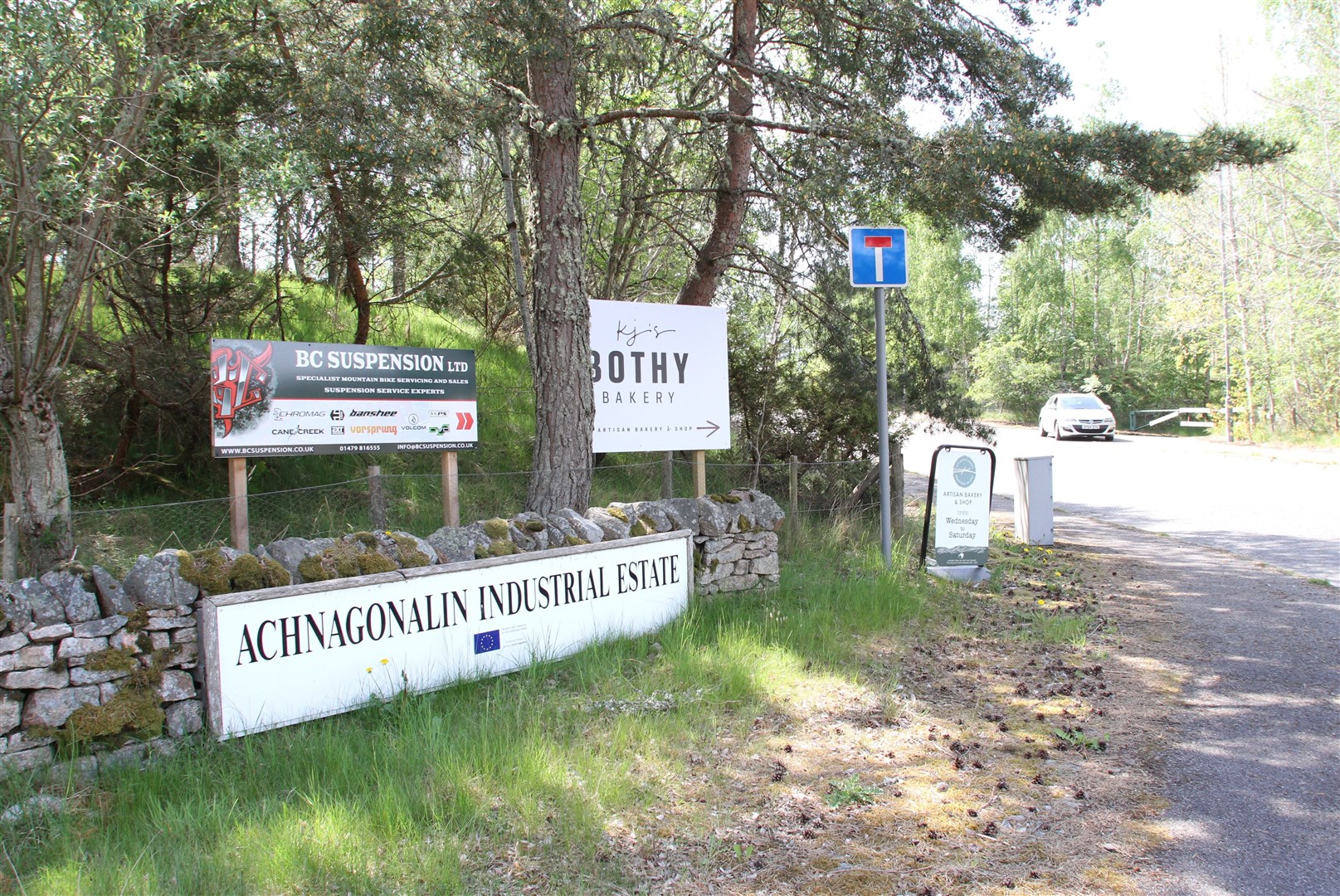 GRANTOWN: Travellers had found their way to the estate after spending time in Glasgow on their trip over from Ireland.