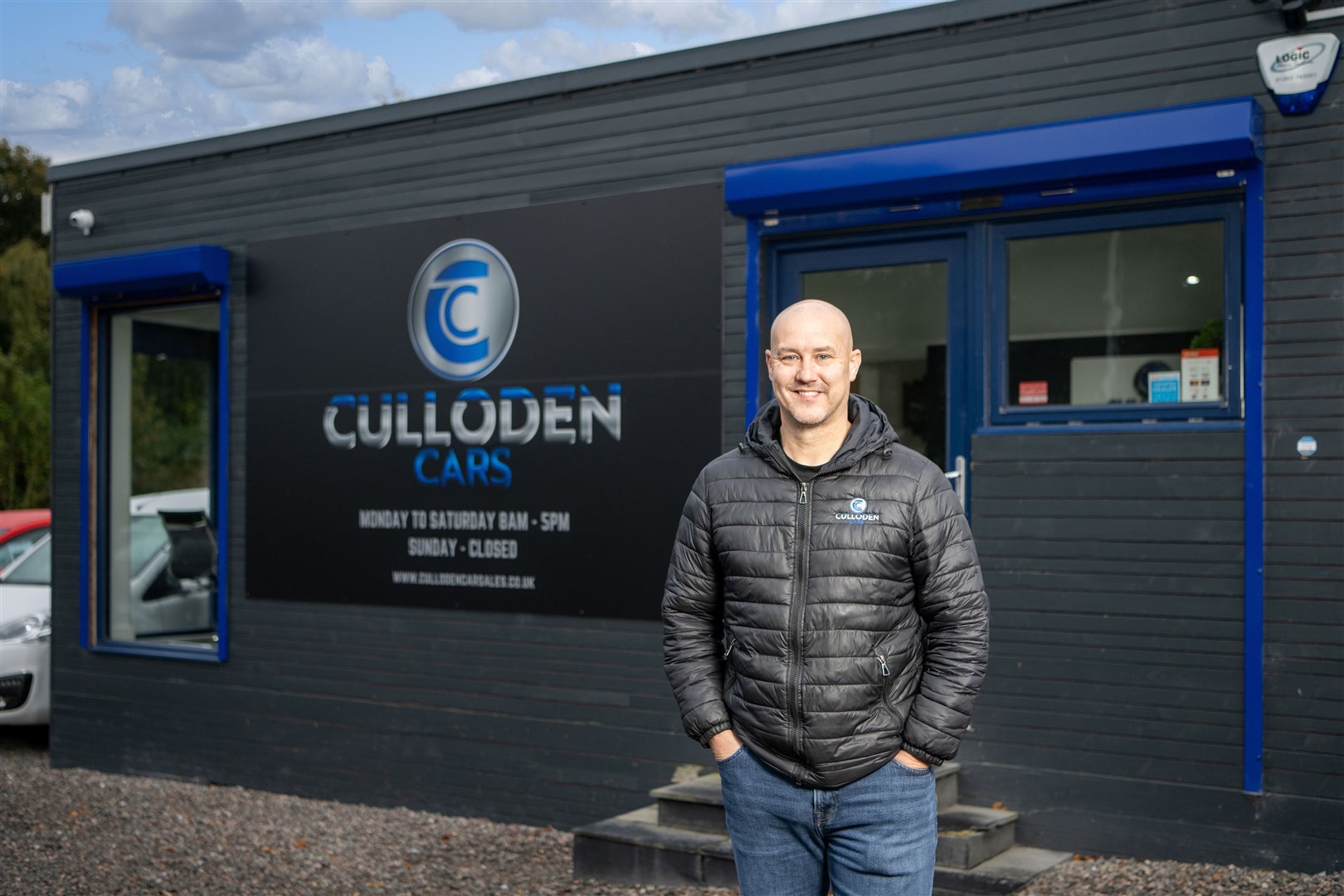 Craig Walker managing director of Culloden Cars, sponsor of the primary school teacher award.