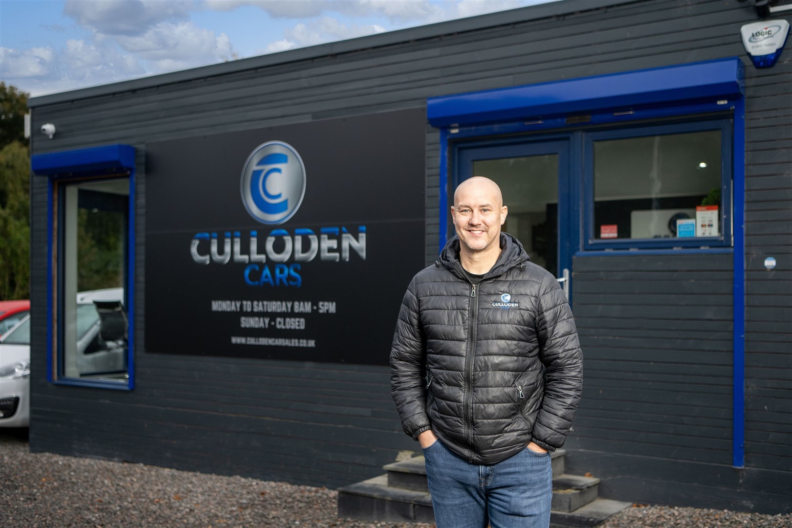 Craig Walker managing director of Culloden Cars, sponsor of the primary school teacher award.