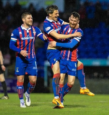 Joe Chalmers scored twice against Brechin City on Tuesday night.
