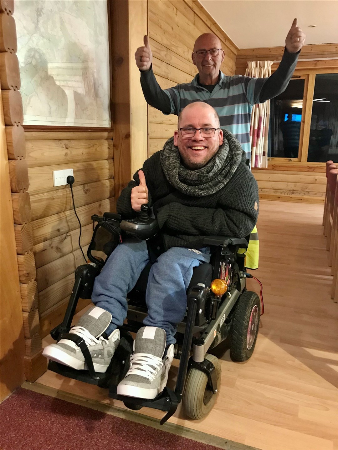 Adam says hello at Badaguish this week
