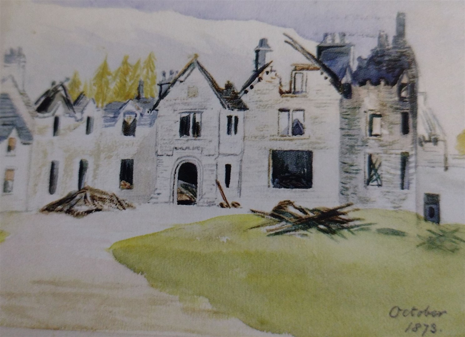 After the catastrophic fire