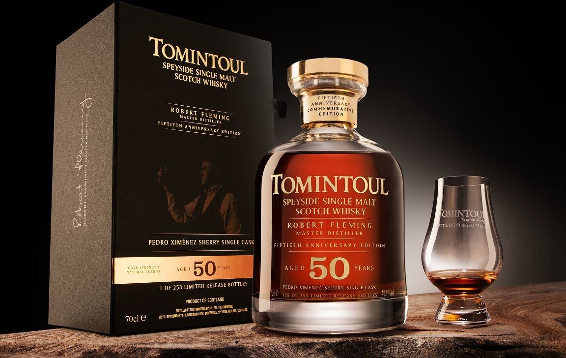 The limited Tomintoul Robert Fleming release will be available to purchase from select independent and specialist retailers in the UK.