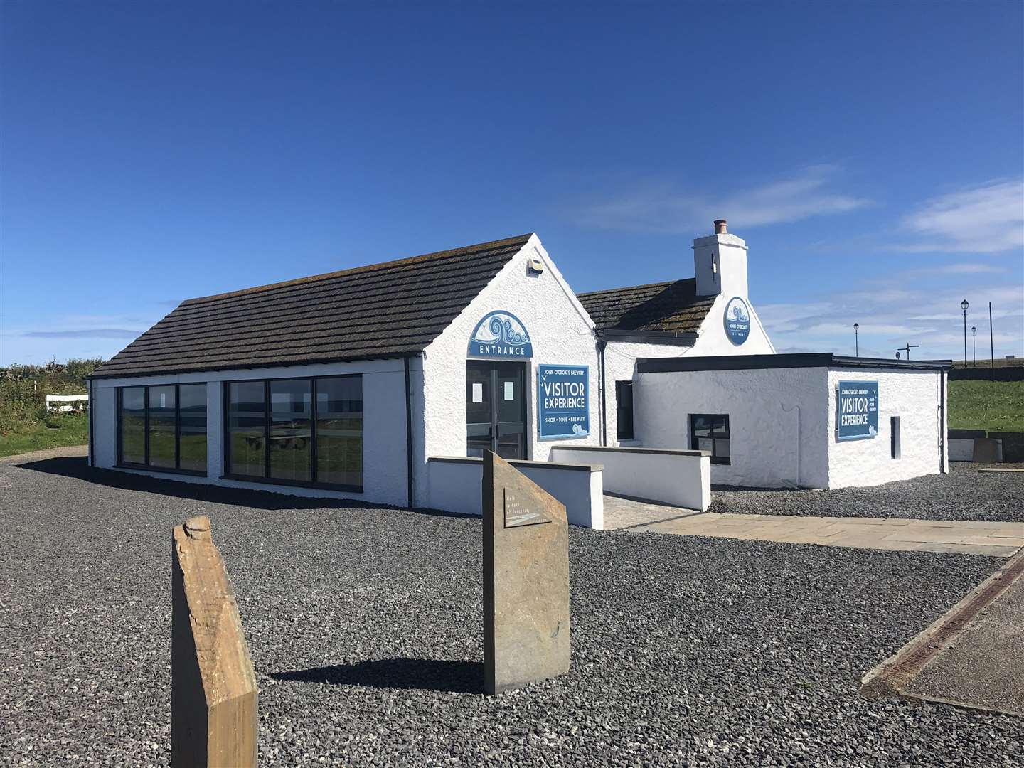 The new visitor centre at John o' Groats Brewery.