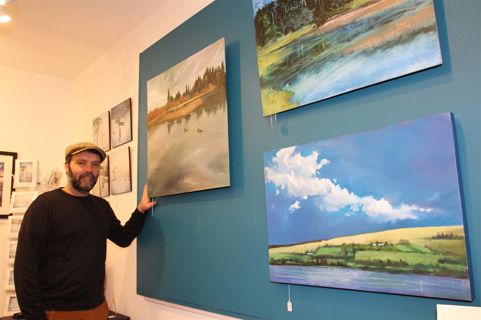 All his own work: Dan Cottam at Grantown Museum