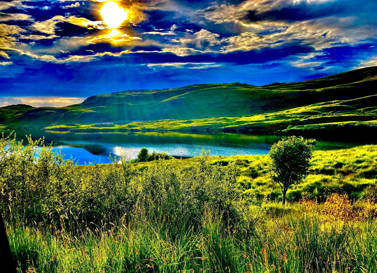 Eoghan has raised £2800 for the GWT by taking photographs of the landscape around beautiful Lochgilphead