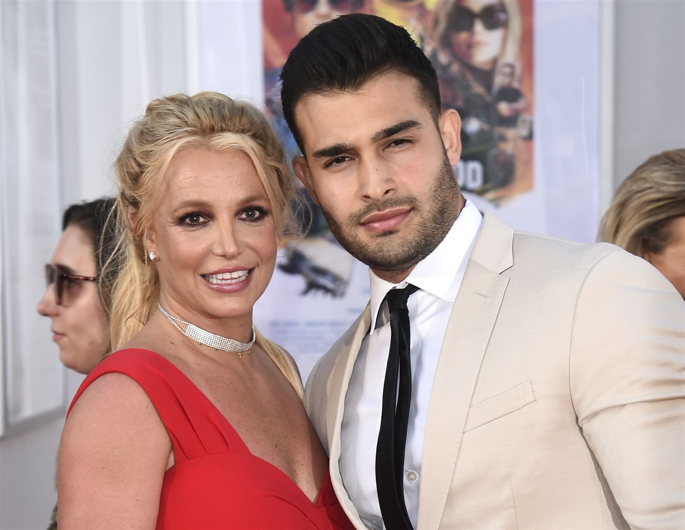 Alexander attempted to crash the wedding of Britney Spears and Sam Asghari (pictured) last Thursday (Jordan Strauss/AP)