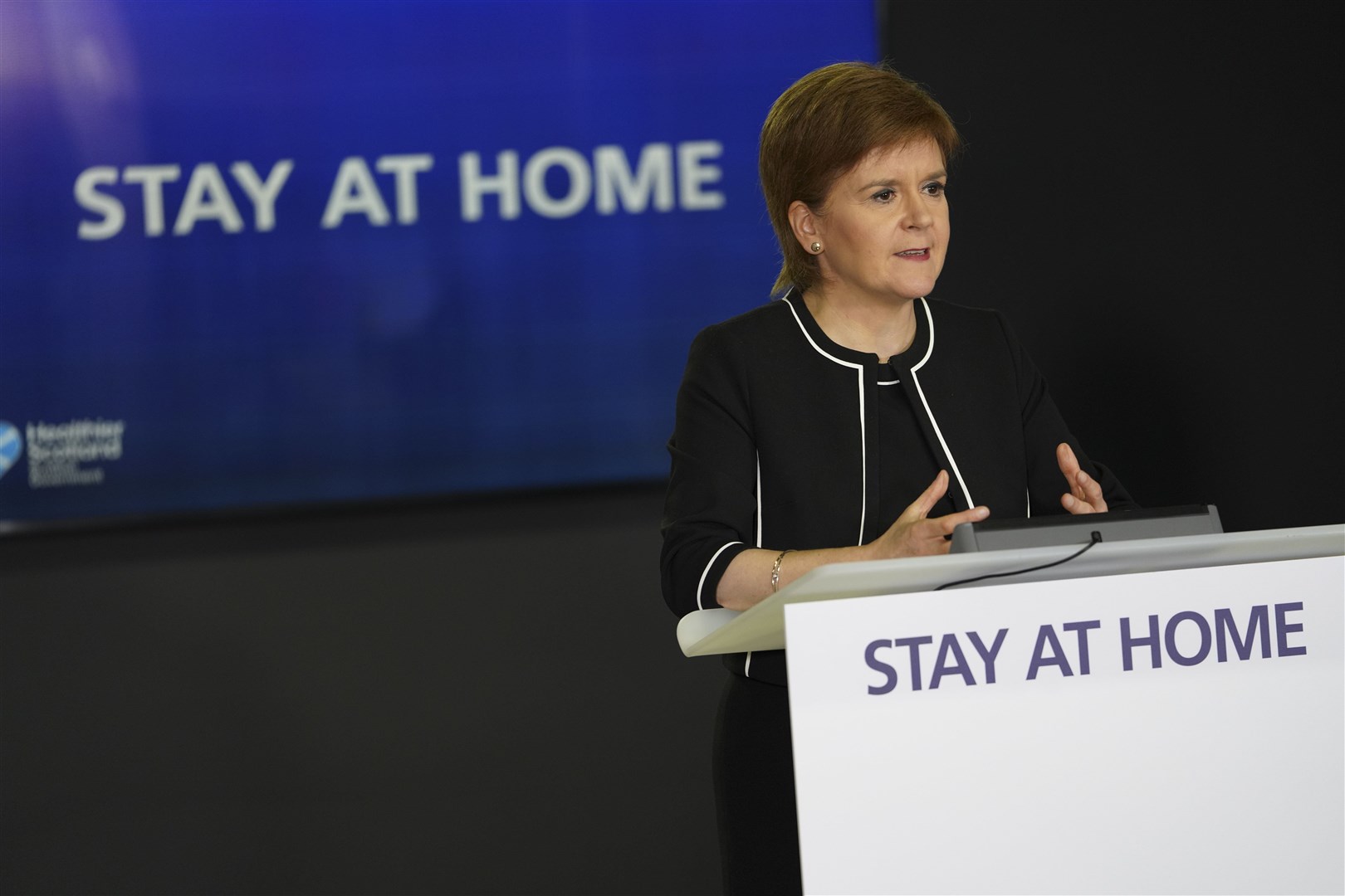 Nicola Sturgeon announced that free school meals would continue over the summer.