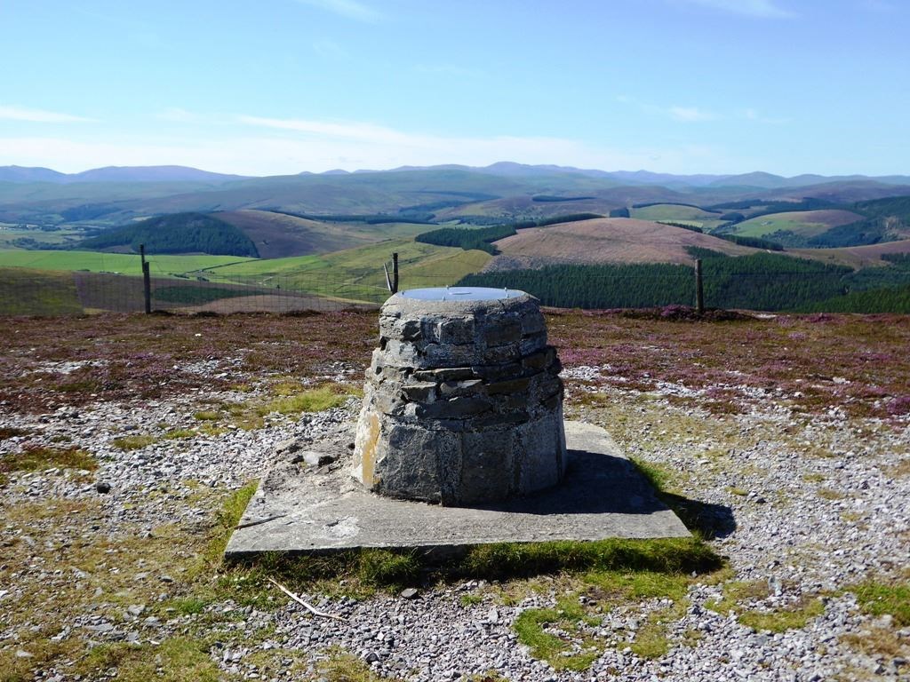 At 1870ft Carn Daimh is the high point of the Speyside 100, as walkers make their sturdy way between Tomintoul and Dufftown.