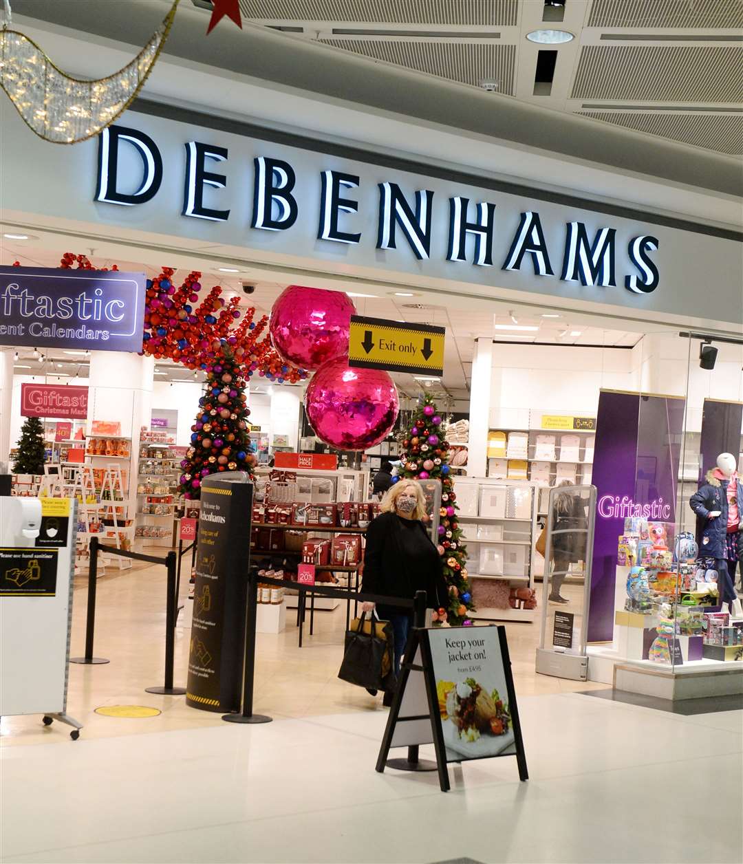 Eastgate anchor store Debenhams is set to close as the chain becomes an online only retailer.