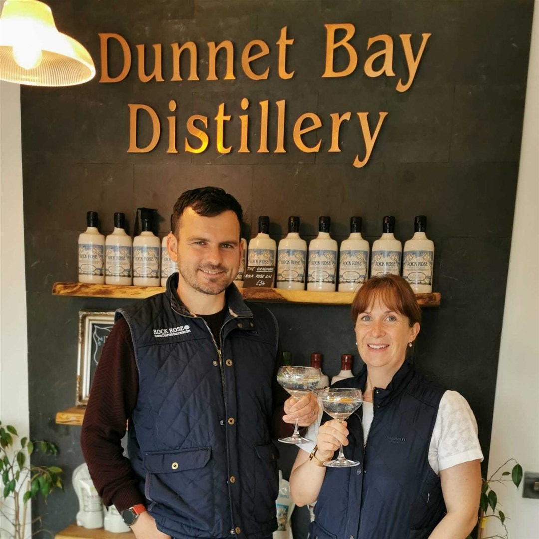 Martin and Claire Murray, the co-founders of the SCDI Highlands and Islands Chair's Award for outstanding business.